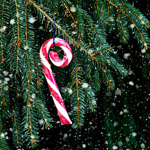 Pink Peppermint Snow
