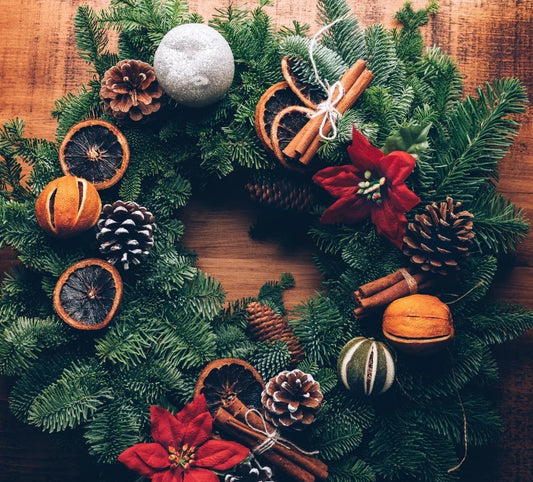 Winter Citrus Wreath